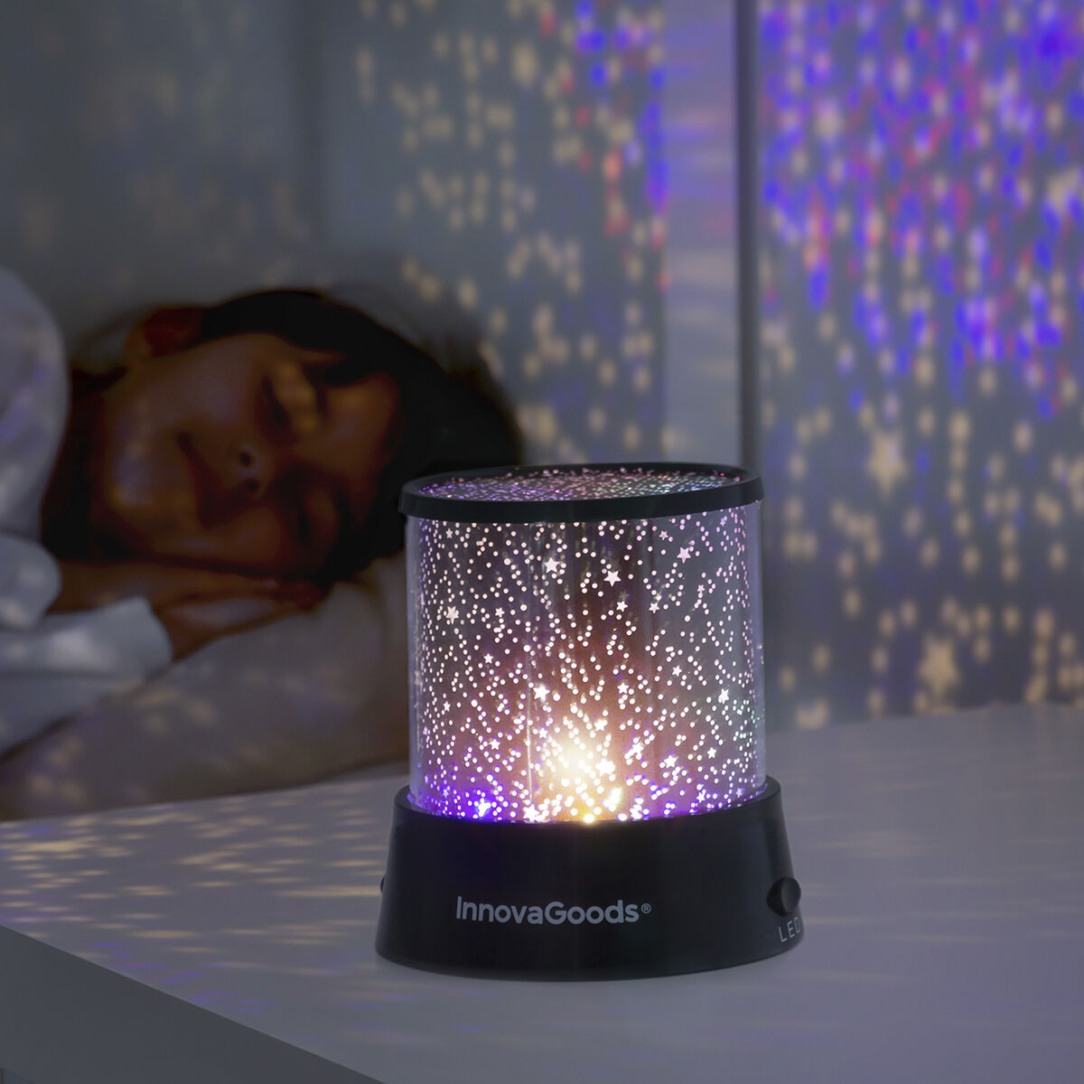 Proyector LED de estrellas Vezda InnovaGoods