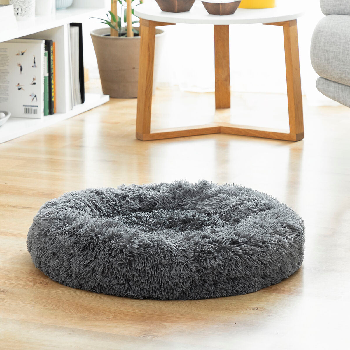 Cama antiestrés para mascotas Bepess InnovaGoods Ø 60 cm