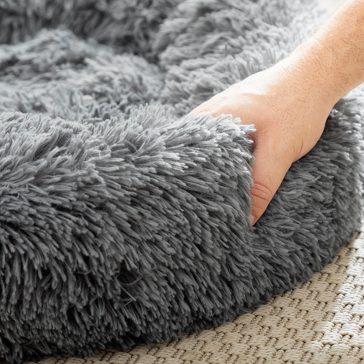 Cama antiestrés para mascotas Bepess InnovaGoods Ø 60 cm
