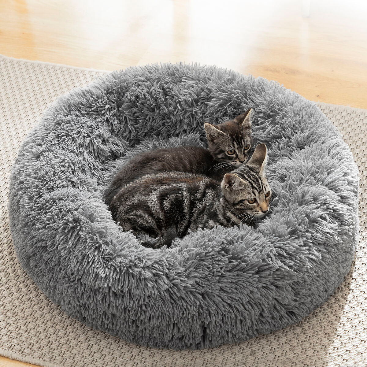 Cama antiestrés para mascotas Bepess InnovaGoods Ø 60 cm