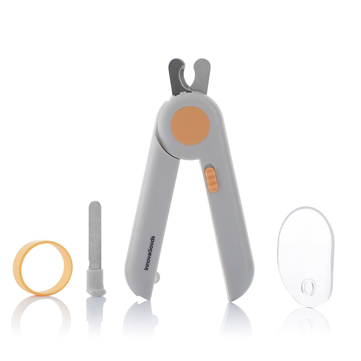 Cortaúñas para mascotas con clip LED InnovaGoods