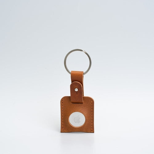 Llavero de cuero para AirTag