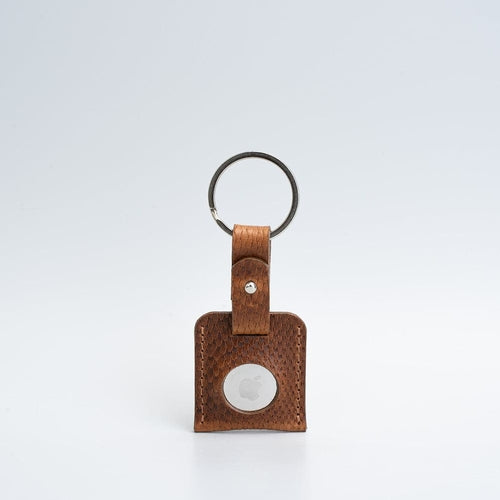 Llavero de cuero para AirTag