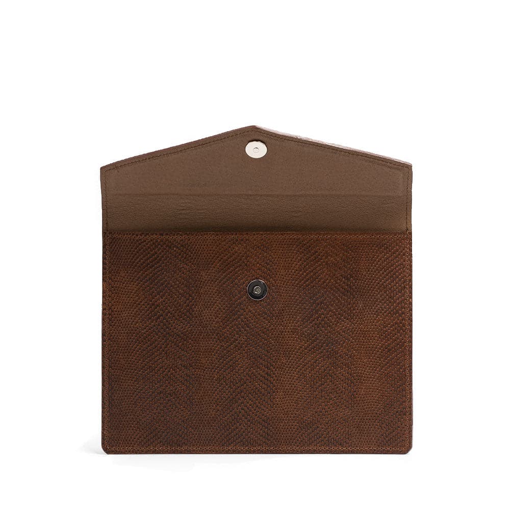 Funda de cuero para iPad - Estampado de serpiente