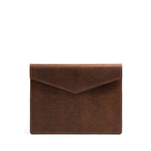 Funda de cuero para iPad - Estampado de serpiente