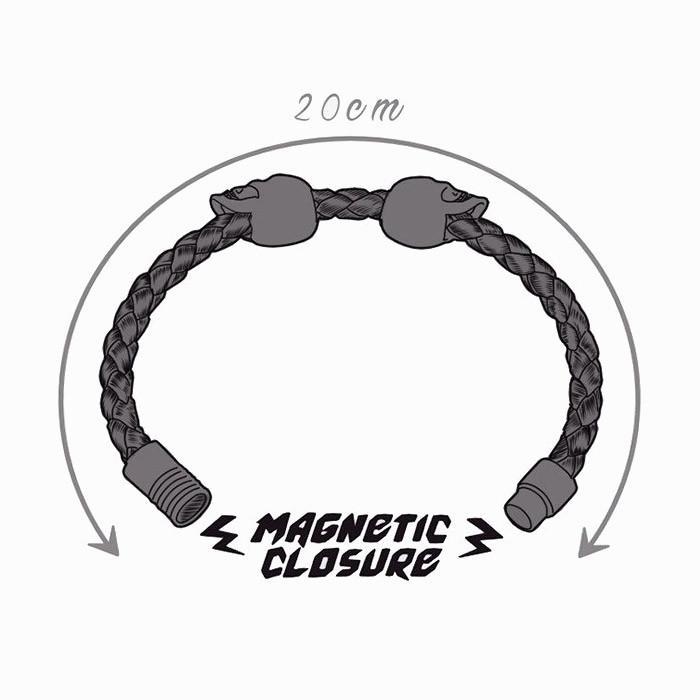 Bracciale Skull & Rope
