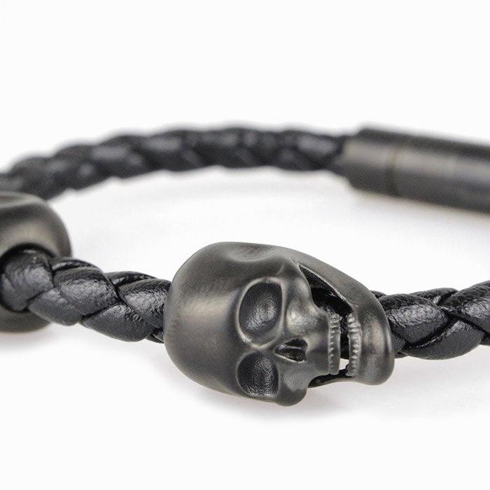Bracciale Skull & Rope