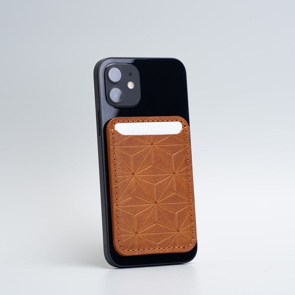MagSafe Wallet - Geometric Flower
