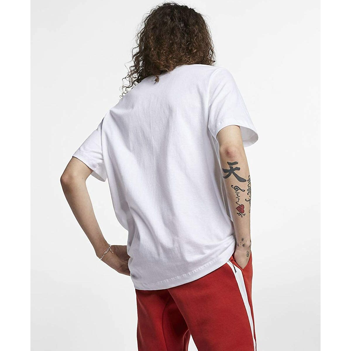 Camiseta de manga corta para hombre Nike AR4997 101 Blanca para hombre