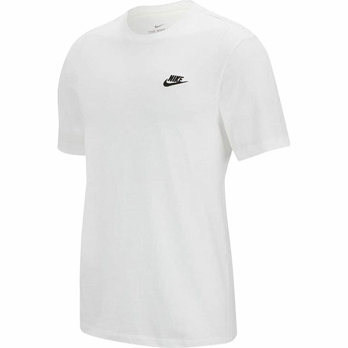 Camiseta de manga corta para hombre Nike AR4997 101 Blanca para hombre