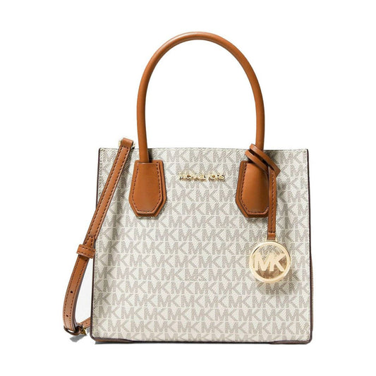 Bolso de mano para mujer Michael Kors 35S1GM9M2B-VANILLA Gris 22 x 20 x 11 cm