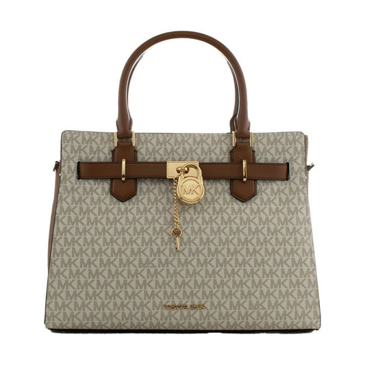Bolso de mano para mujer Michael Kors 35F1GHMS2B-VANILLA Marrón 40 x 14 x 26 cm