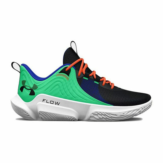 Zapatillas de baloncesto para adultos Under Armour Flow Furr X Green Men