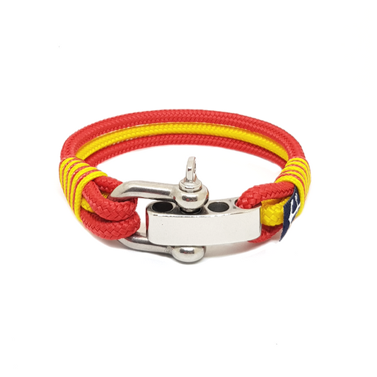 Pulsera náutica del Manchester United con grillete ajustable