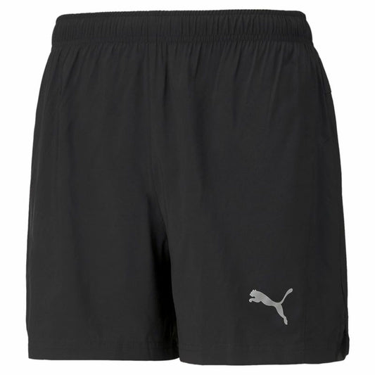 Pantalones cortos deportivos Puma negros para hombre