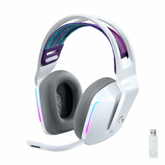 Auriculares inalámbricos Logitech G733 Lightspeed Headset Blanco
