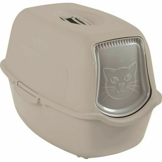 Caja de arena para gatos Rotho My Pet BAILEY 56 x 40 x 39 cm Polipropileno beige