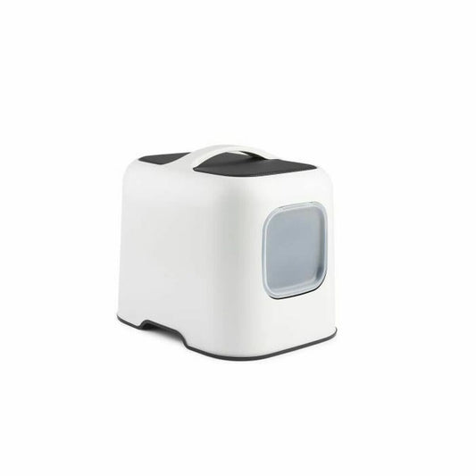 Caja de arena para gatos Rotho My Pet MISTLETOE 51 x 39,5 x 44,3 cm Blanco