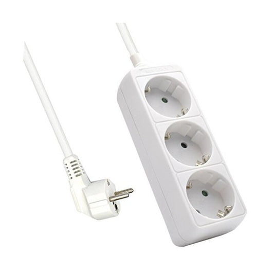 Bloc multiprise 3 prises sans interrupteur Ewent EW395 3680 W