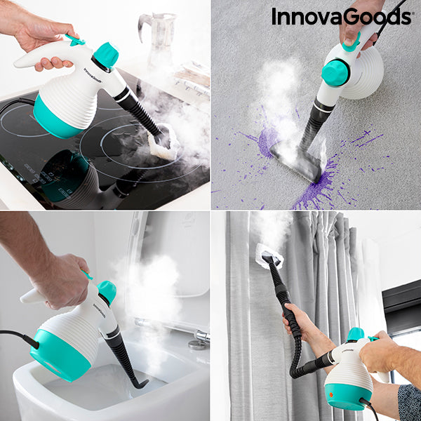 Multi-purpose, 9-in-1 Hand-held Steamer with Accessories Steany