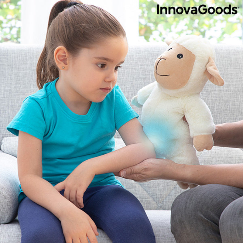 Peluche de oveja con efecto calor y frío Wooly InnovaGoods
