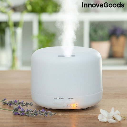 Humidificador difusor de aroma con LED multicolor Steloured InnovaGoods