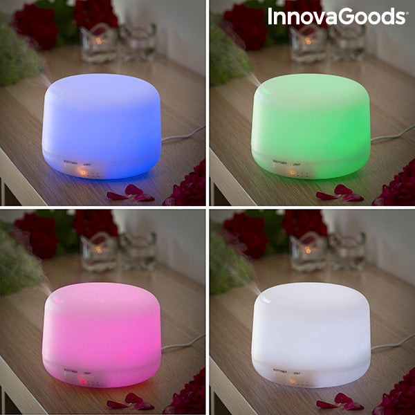 Humidificateur diffuseur d'arômes avec LED multicolore Stelloured InnovaGoods