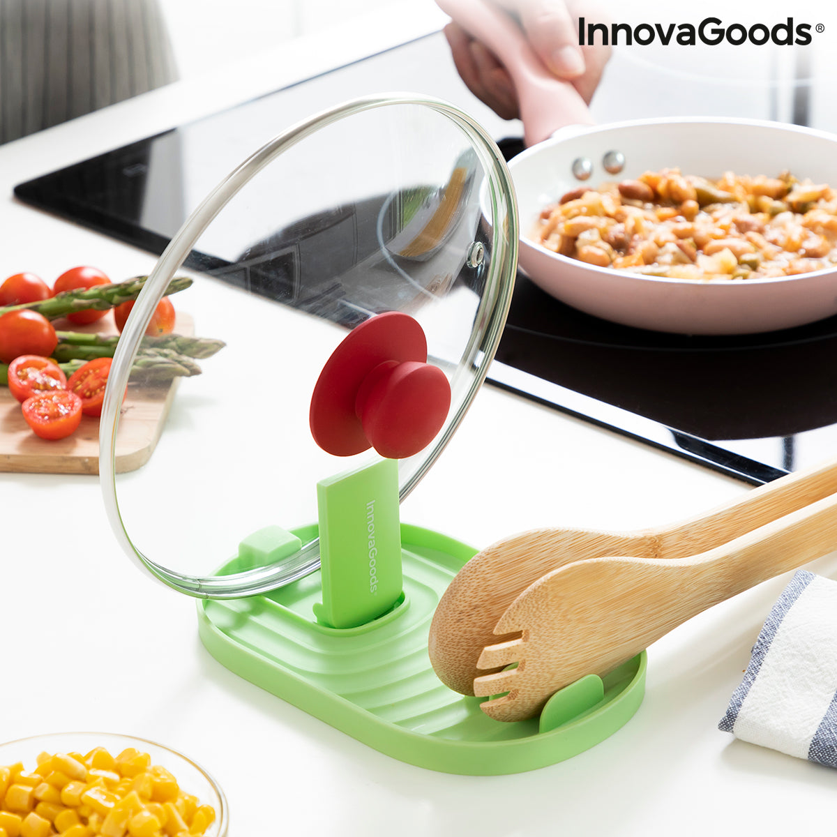 Soporte para utensilios de cocina Rackula InnovaGoods