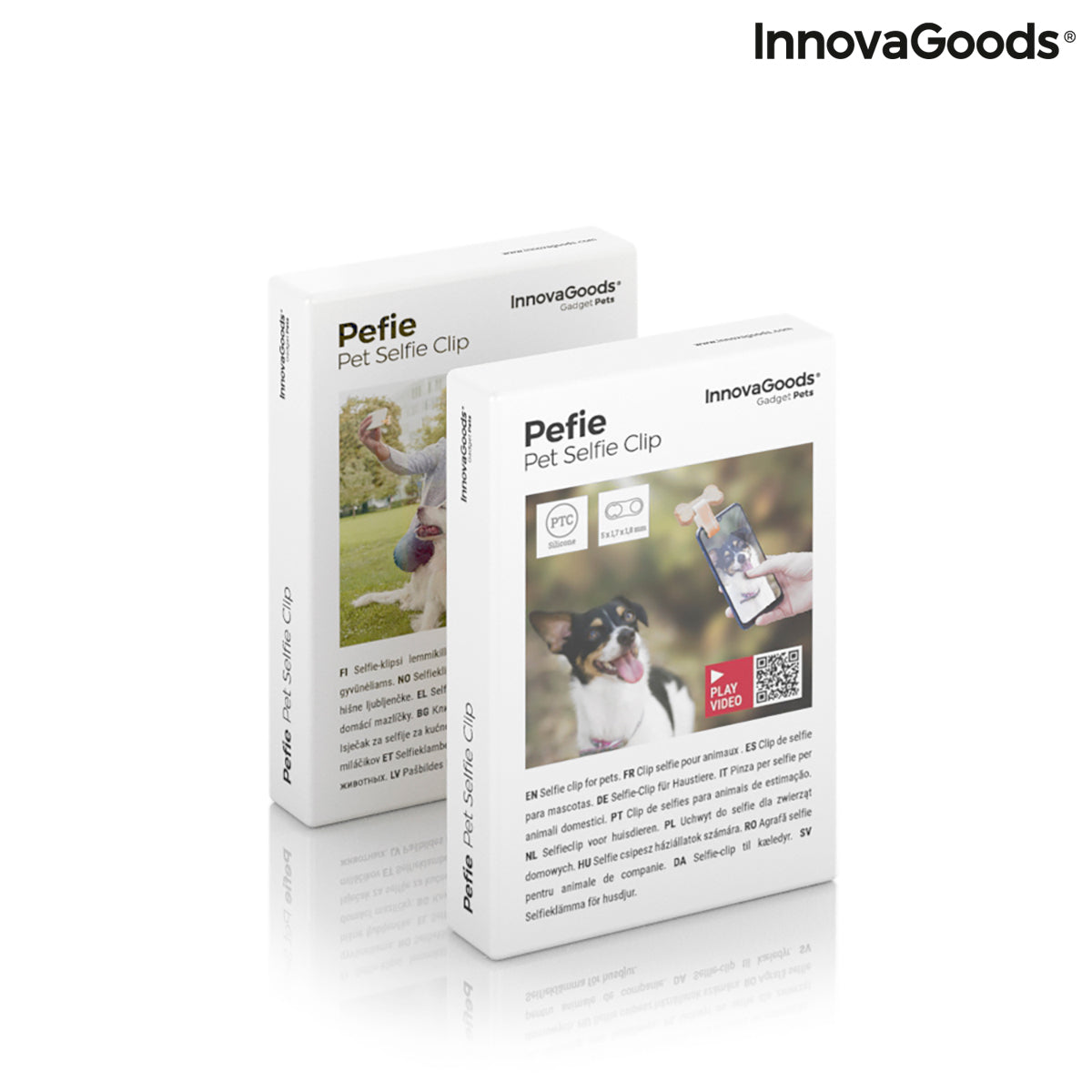 Clip para selfies para mascotas Pefie InnovaGoods
