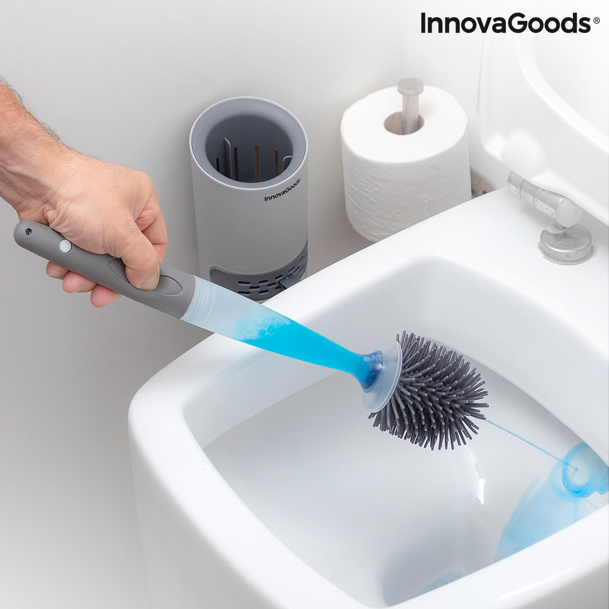 Toilet Brush with Detergent Dispenser Bruilet InnovaGoods