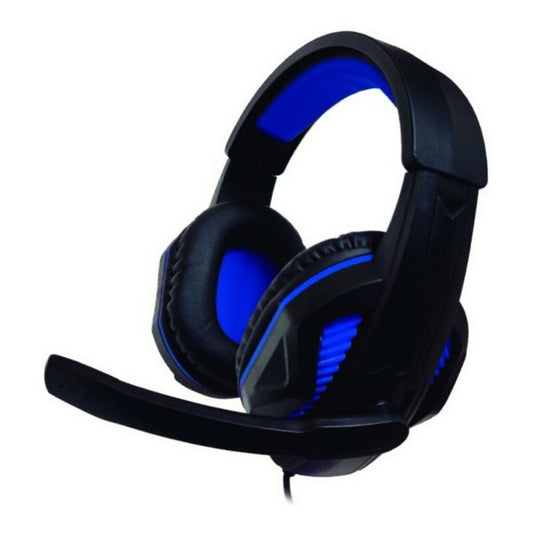 Auriculares para juegos con micrófono PS4/Xbox Nuwa 8436043082406 Negro Azul