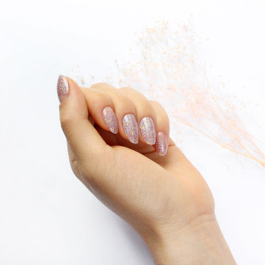 Tiras de gel coreanas para uñas, calcomanías para uñas, kits todo en uno 