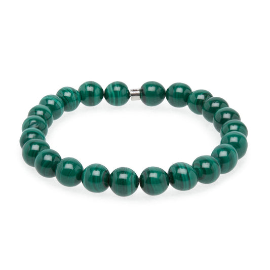 Bracelet en Malachite naturelle "Energie"