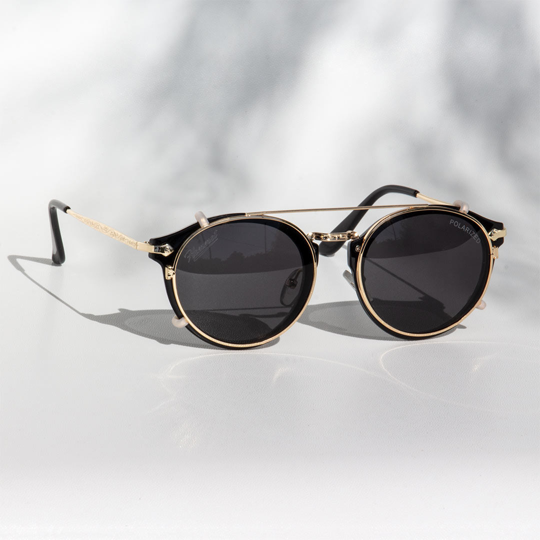 Gafas de sol polarizadas Vintage Raider Clip S2