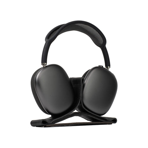 Soporte de cuero para AirPods Max (negro)
