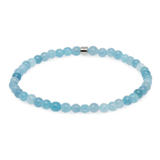 Mini Bracelet en Aigue-Marine "Energie"