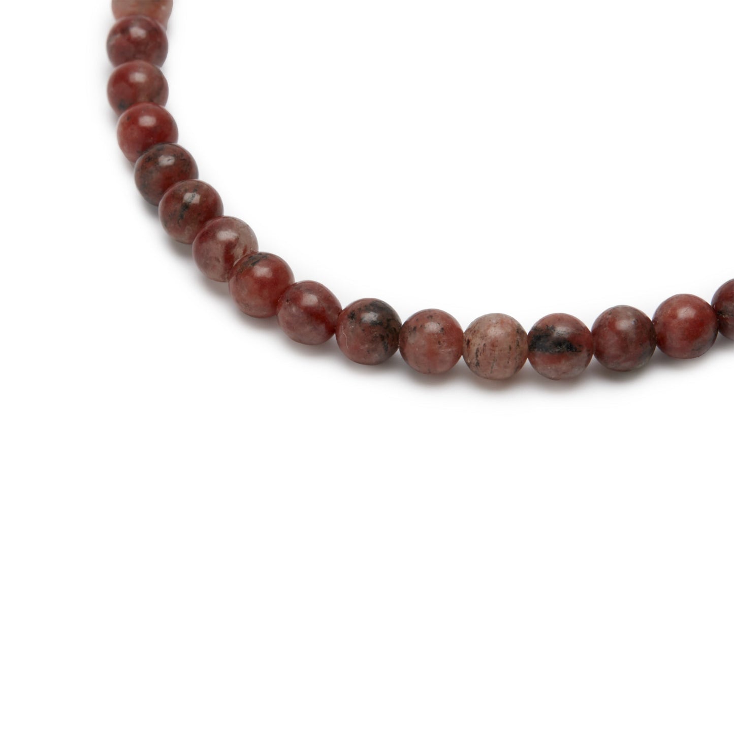 Mini Bracelet en Jaspe Rouge "Energie"