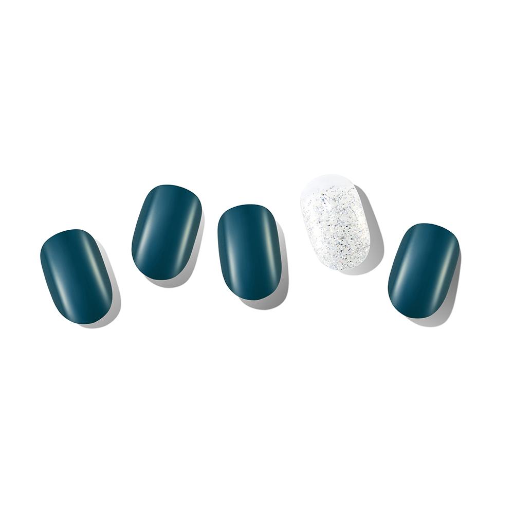 Tiras de gel coreanas para uñas, calcomanías para uñas, kits todo en uno 