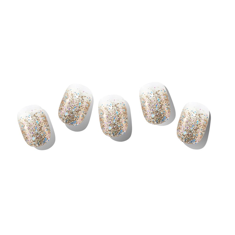 Tiras de gel coreanas para uñas, calcomanías para uñas, kits todo en uno 