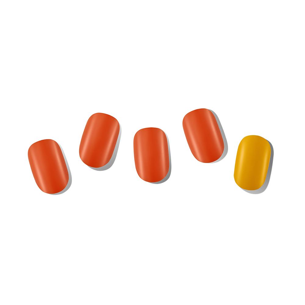 Tiras de gel coreanas para uñas, calcomanías para uñas, kits todo en uno 