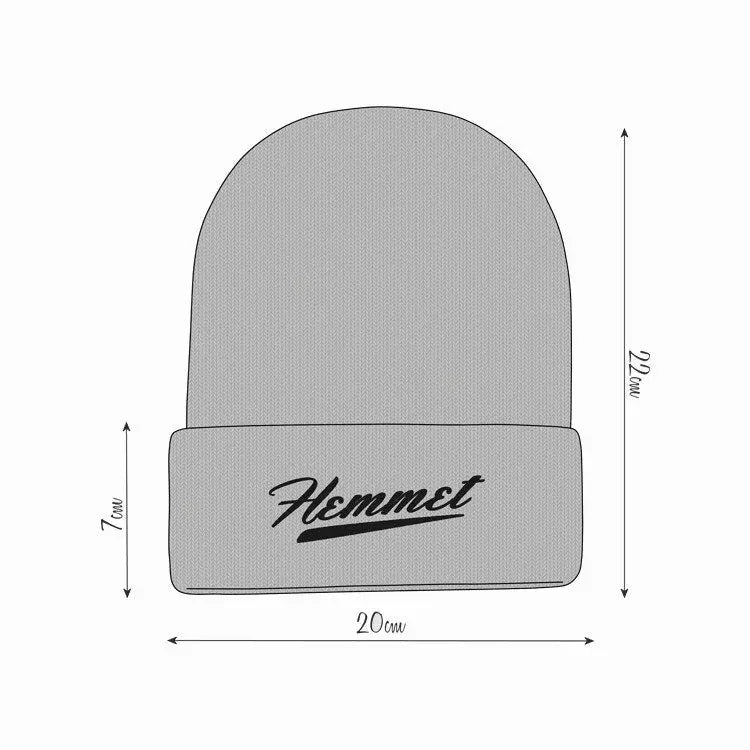 The Hemmet® Burgundy Beanie