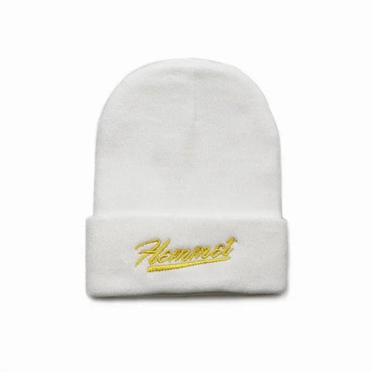 The Hemmet® White Beanie