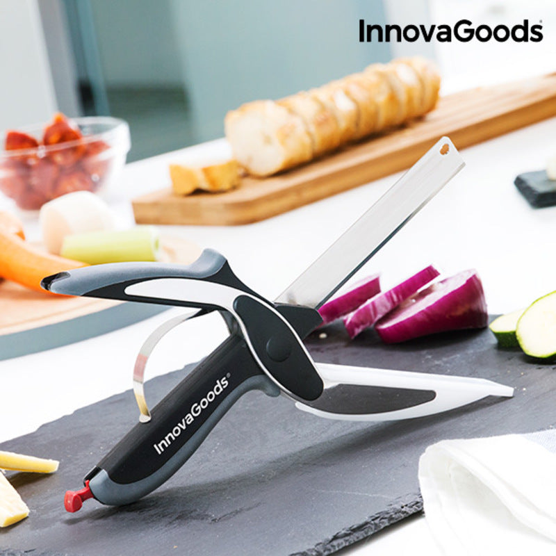 Cuchillo-Tijeras de Cocina Scible InnovaGoods