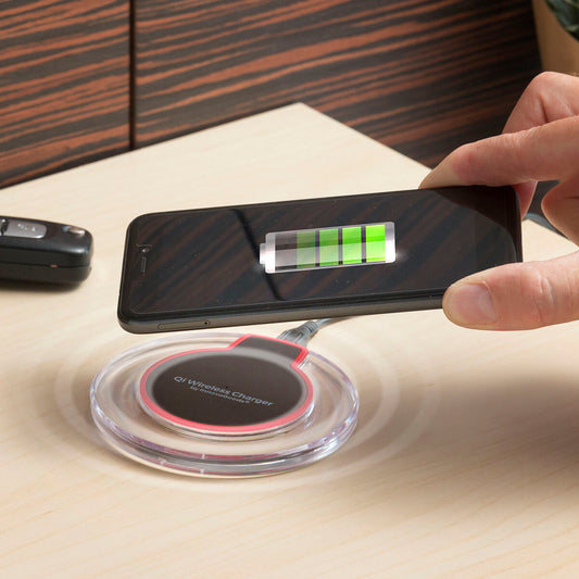Cargador inalámbrico Qi para smartphones InnovaGoods