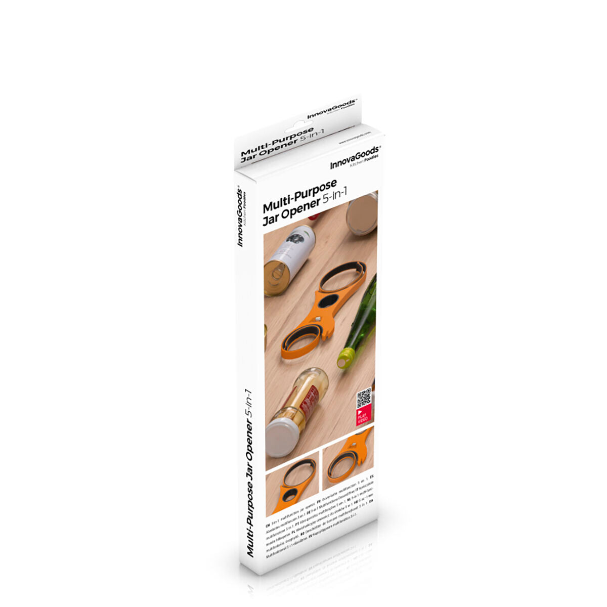 Abridor de tarros multiusos 5 en 1 InnovaGoods