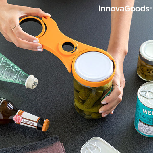Ouvre-bocal multifonction 5 en 1 InnovaGoods