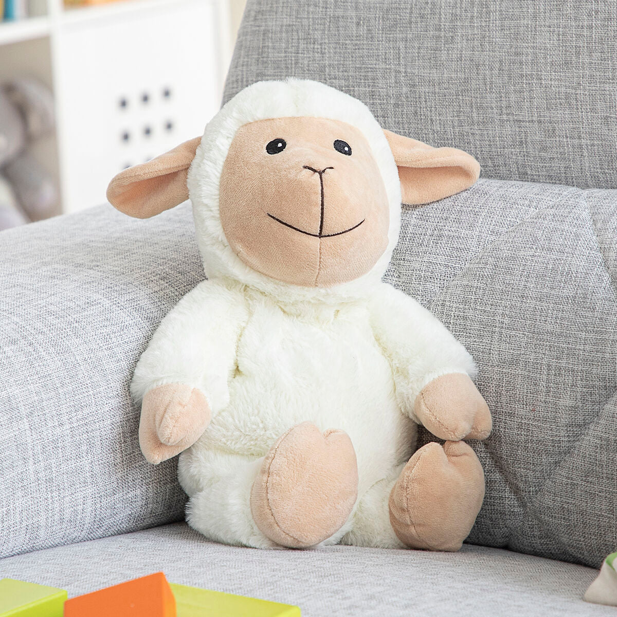 Peluche de oveja con efecto calor y frío Wooly InnovaGoods