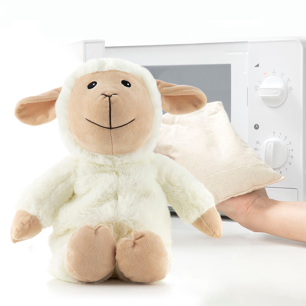 Peluche de oveja con efecto calor y frío Wooly InnovaGoods