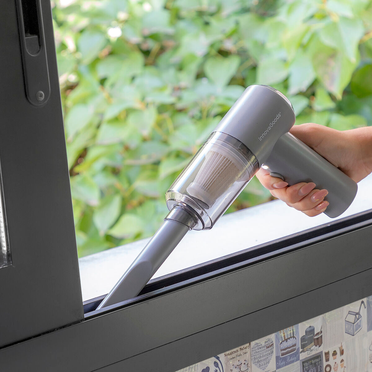 Mini aspiradora de mano inalámbrica recargable Recuum InnovaGoods