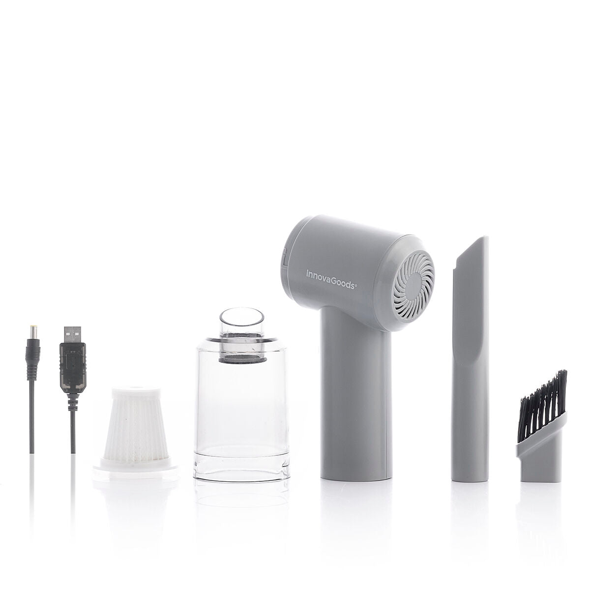 Mini aspiradora de mano inalámbrica recargable Recuum InnovaGoods